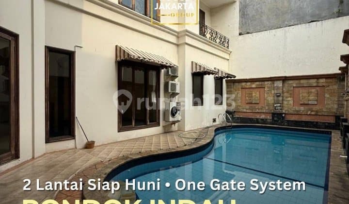 Rumah Bagus Semi Furnished SHM Pondok Indah, Jakarta Selatan