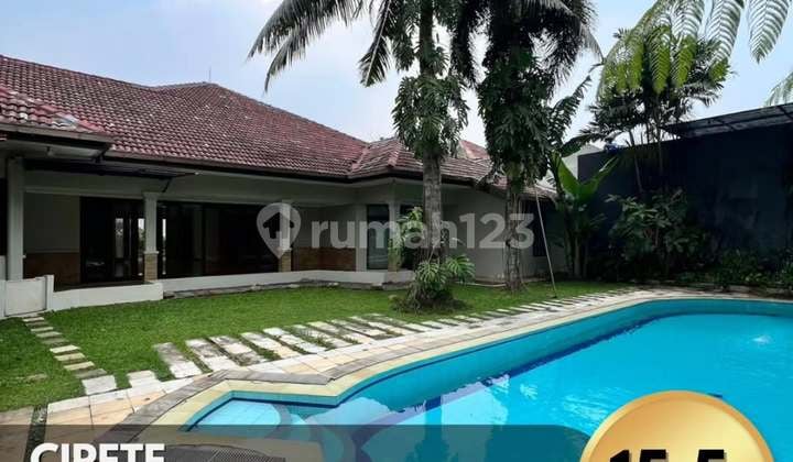Rumah Bagus Semi Furnished SHM Cipete, Jakarta Selatan