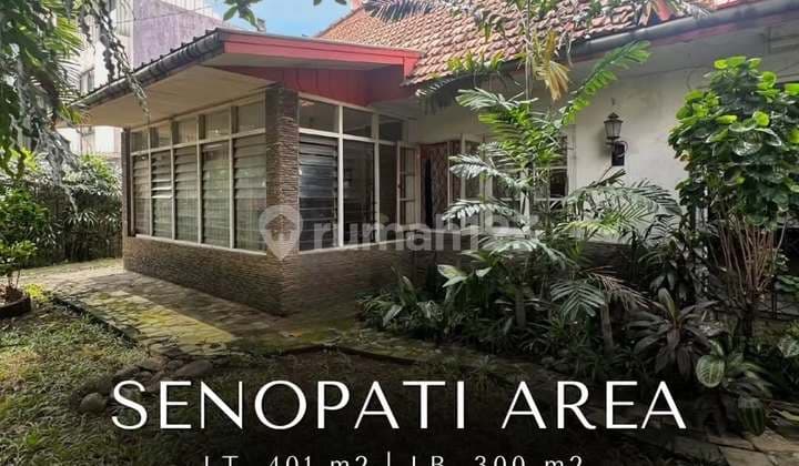 Rumah Senopati, Jakarta Selatan Bagus SHM Kebayoran Baru