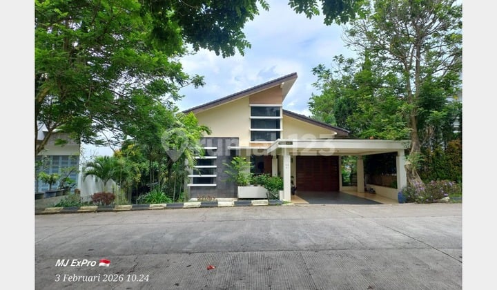 Rumah Mewah di Resor Dago Bandung Fasilitas Lengkap Bebas Banjir