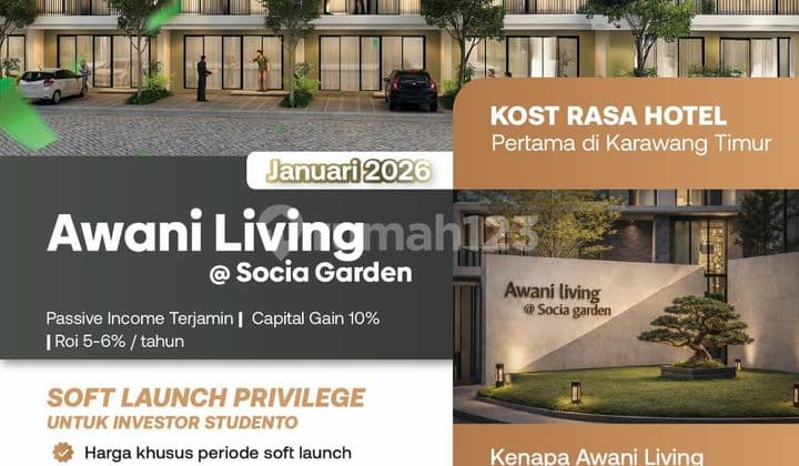 Kost Rasa Hotel Type 10 Kamar Badan di Karawang Timur