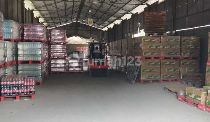 Tanah dan Gudang di Mainroad Daerah Industri Cimareme