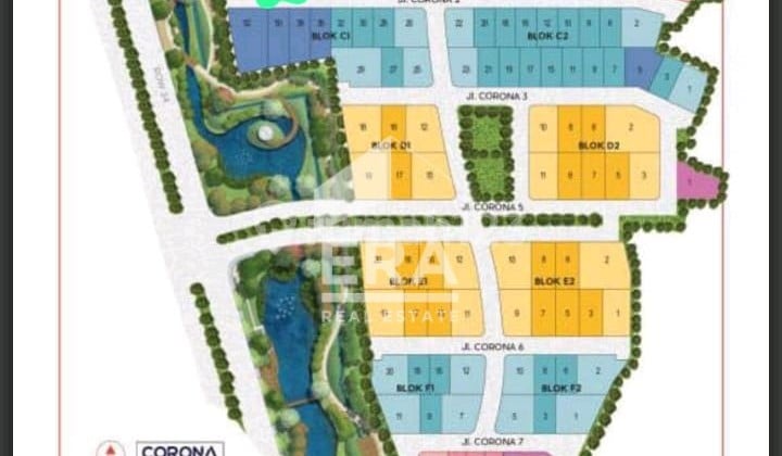 Kavling Hoek 215 m2 di Lavon Suvarna Sutera Cluster Corona Kavling Hoek 215 m2 di Lavon Suvarna Sutera Cluster Corona