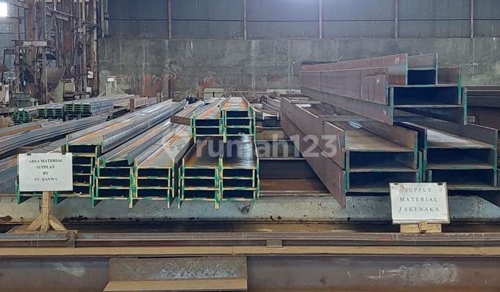 For sale: steel construction assembly factory in Serang Jayanti, Cikande.
