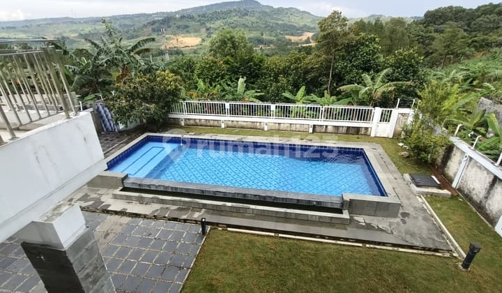 Disewakan Villa Harian Di Sentul City Dengan View Gunung