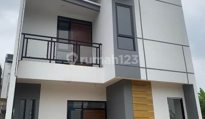 Rumah 2 Lantai 3 Kamar Desain Modern Di Kalisuren Tajurhalang