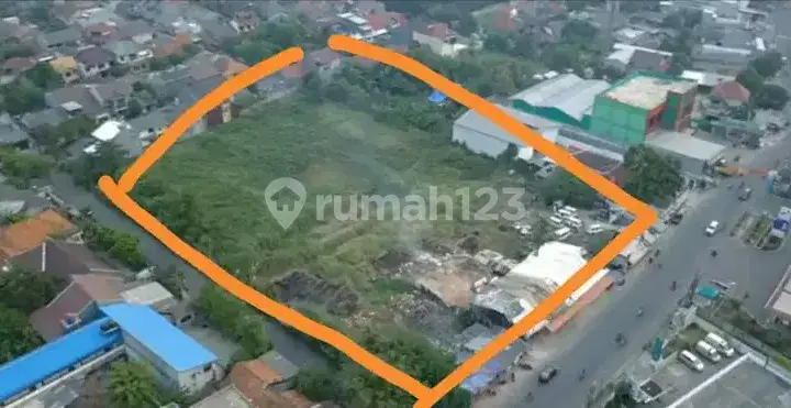 Dijual Kavling Depan Spbu Kedaung Pamulang Lokasi Super Strategis