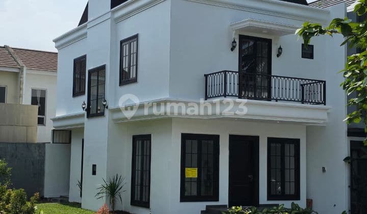 Cosmo Icon BSD dengan design american classic rumah baru siap huni