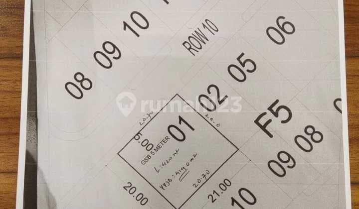 BSD VERSAILLES PLOT EXCELLENT SUPER STRATEGIC LOCATION EXCLUSIVE CLUSTER