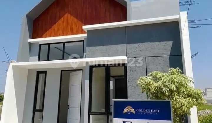Rumah Murah Tengah Kota Gresik Golden East Kobomas Free Biaya2