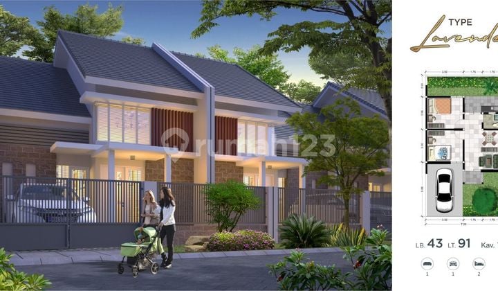 Rumah Murah Edelweis Residence Tanggulangin Cicilan 2jtaan