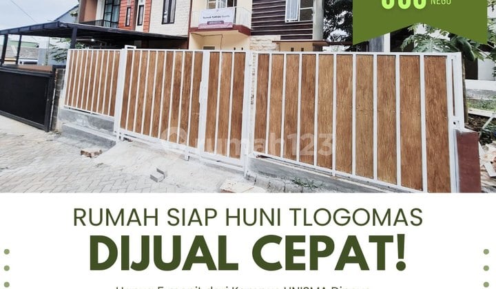 Rumah Siap Huni hanya 5 menit dari Dinoyo Malang Kota