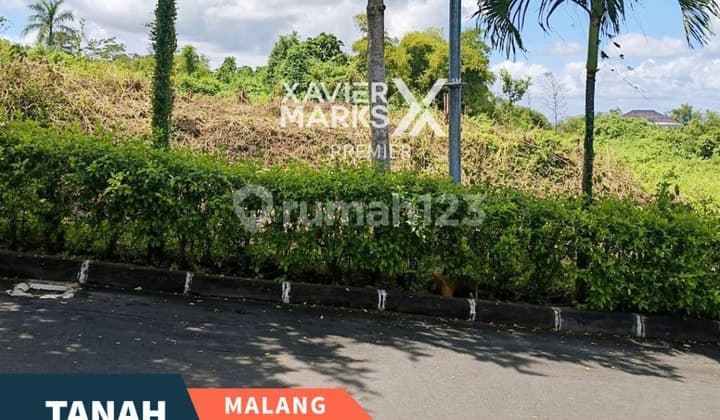 Dijual Tanah Kavling Luas di Buring Malang Dekat Citragarden
