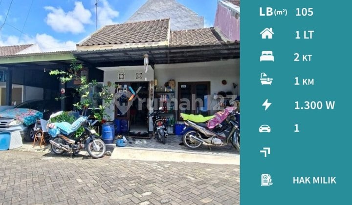 Dijual Rumah Siap Huni Dekat Suhat di Lowokwau Malang