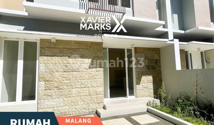 Dijual Rumah Modern Baru di Lowokwaru Malang SHM Hadap Timur