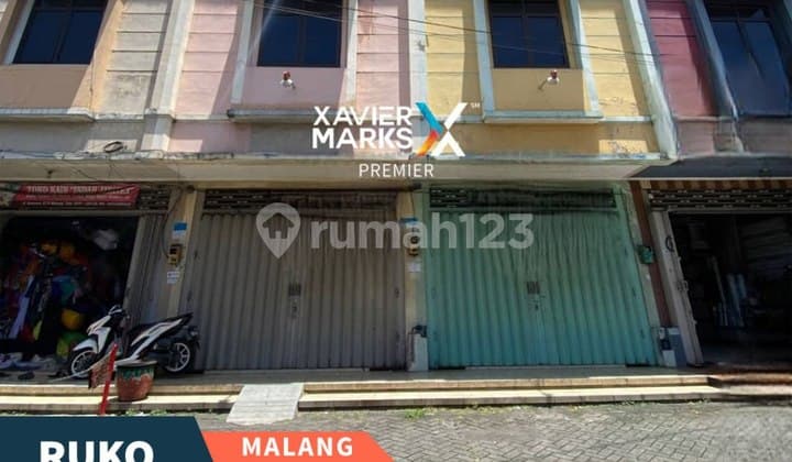 Dijual Ruko Area Ramai di Poros Jalan Kauman Klojen Malang