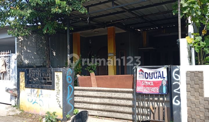 Dijual Murah Rumah 2 Lt Kondisi Rusak Di Pancoran Mas, Depok