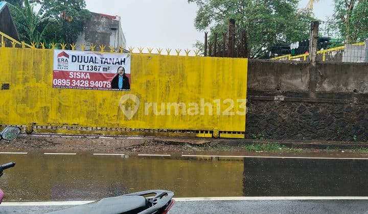Dijual Murah Tanah di Pasar Rebo Diapit 2 Jl, Jl Raya Bogor dan Jl Tipar