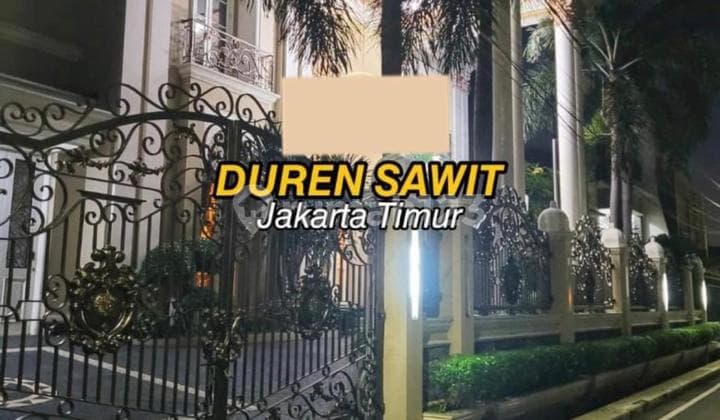 Dijual Murah Rumah Mewah 2 Lt+ Rooftop Dijakarta Timur
