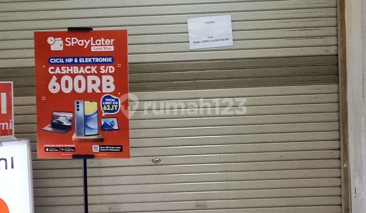 Dijual Kios Gandeng Depan Boulevard Dekat Eskalator