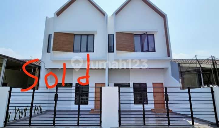 Jual Rumah Design Scandinavian di Harapan Indah Bekasi