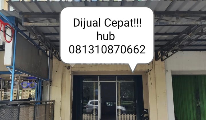 Ruko Siap Pakai Untuk Usaha Lokasi Ramai di Taman Royal