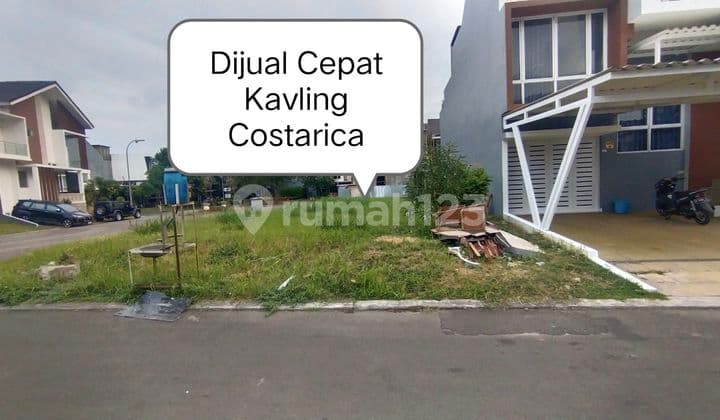 Kavling siap bangun di cluster terdepan modernland