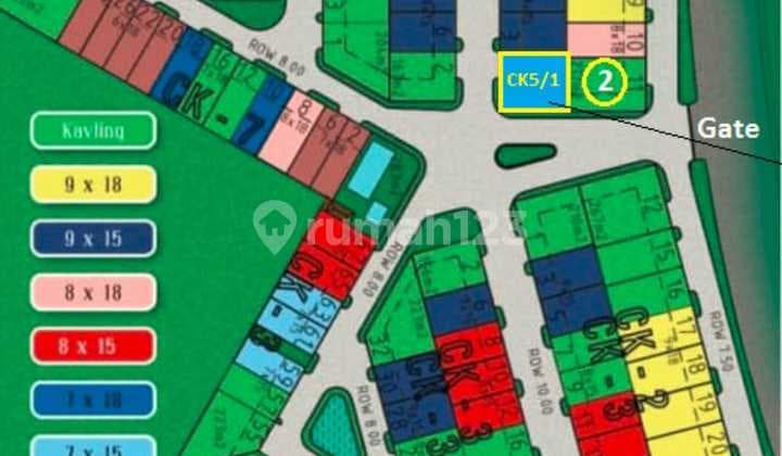 Kavling Hoek Siap Bangun Di Kawasan Modernland Bebas Banjir