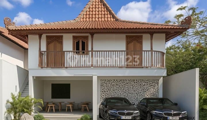 Elegant Modern Joglo Villa With Gwk View For Rent, At Jimbaran Area