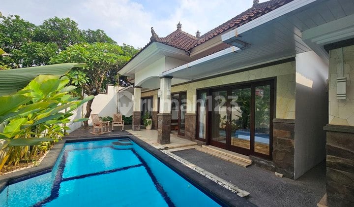 Tropical Balinesse Villa For Rent, At Sanur Kauh Denpasar Area
