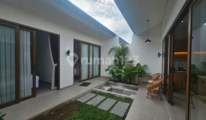 Rumah Baru Konsep Villa 1 Lantai Disewakan, di Denpasar Selatan