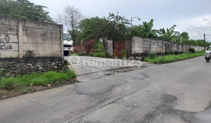 Land for Sale in Jatake Industrial Area, Tangerang (Land Elevation Higher Than the Road)