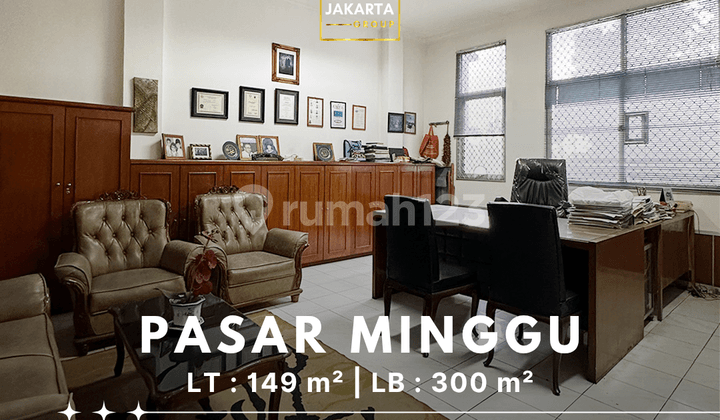 Ruko Pasar Minggu Strategis di Jalan Utama Cocok Untuk Usaha & investasi Jangka Panjang