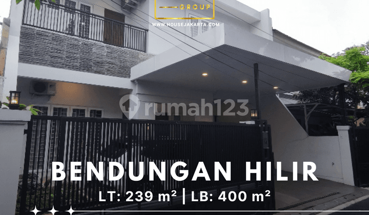 Rumah Benhil 2 Lantai Siap Huni Strategis Dekat Senayan