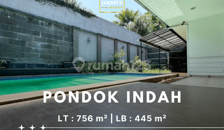 Pondok Indah House, Serene and Prestigious Environment Near PIM.