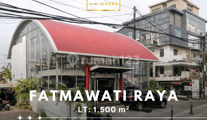 Commercial Building Main Road . Area Showroom & Bisnis . Good Invest Dekat Tb Simatupang