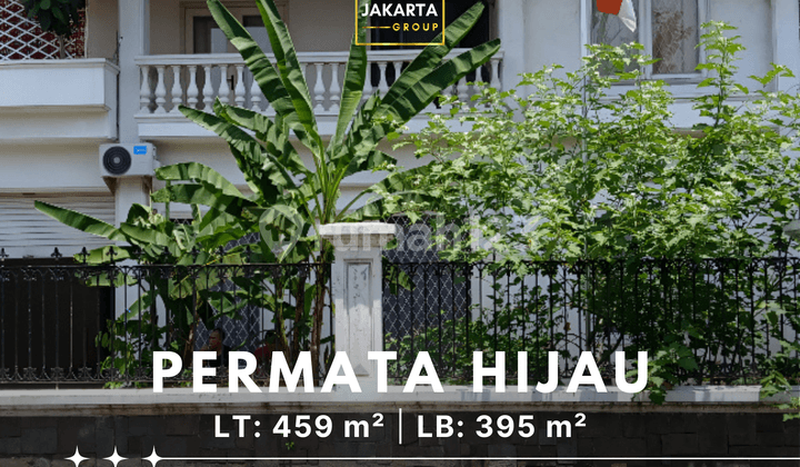 Rumah Permata Hijau Area Tenang & Prime, Akses Mudah Ke Senayan & Sudirman