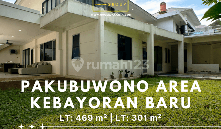 Rumah Hook Komersial Pakubuwono Prime Area Ideal untuk Hunian atau Resto