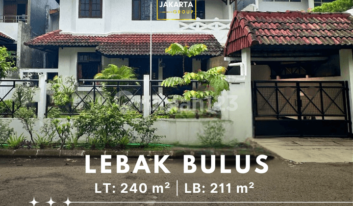 Rumah Dalam Komplek Lebak Bulus Dekat MRT