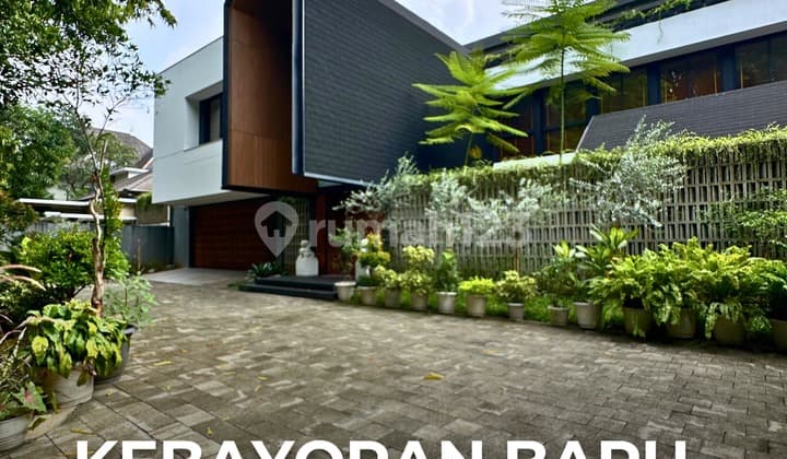 Modern Tropical 2-Story House in Prime Brawijaya Area