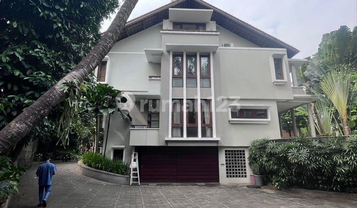 House For Rent - 4Br Balinese Style, Cipete | Premium Compound & Pool, South Jakarta