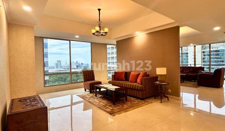For Lease 5Br Luxury Duplex 473M² With Private Lift - Sudirman Mansion, Scbd South Jakarta