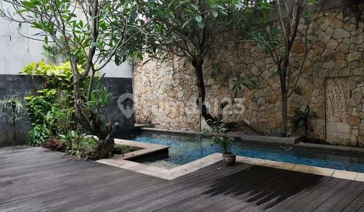 6Br House For Rent With Private Pool - Jl. Dharmawangsa, Kebayoran Baru