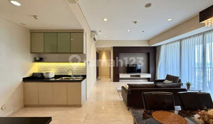 Rent Apartment 1Park Avenue, Gandaria South Jakarta - 2 Bedroom Furnished Type Area 137M2