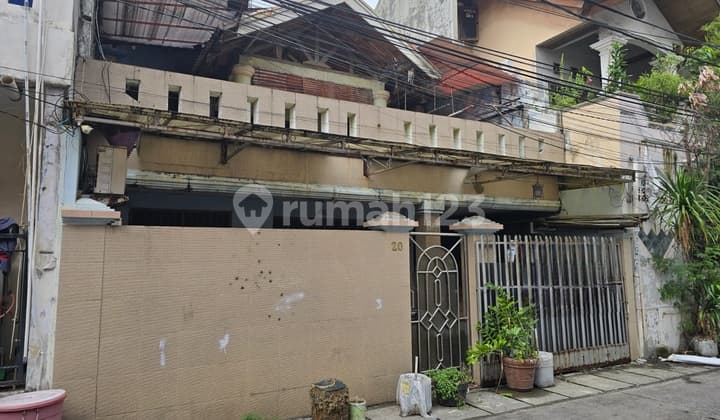 Rumah 2 Lantai 4 Kamar Di Sunter Jaya Hitung Tanah Saja