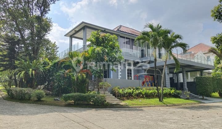 Rumah Modern Full Furnish Private Pool Hook Green Area Sentul City Bogor