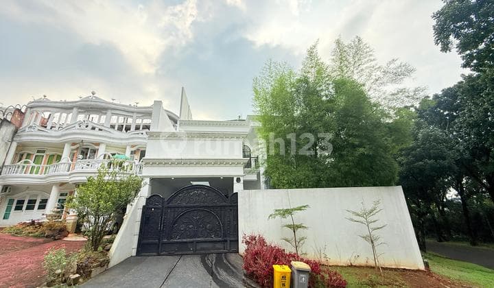 Rumah Klasik Eropa Siap Hun, Lengkap Kolam Renang, Taman Sentul City Bogor
