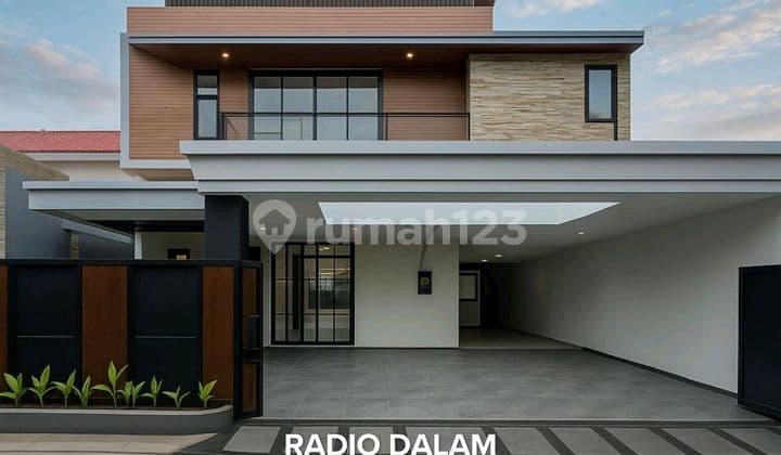 Dijual Rumah Modern Tropical Lokasi Strategis Di Radio Dalam