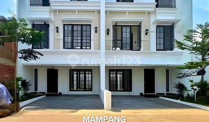 Dijual Rumah Brand New Modern Classic Lokasi Strategis Di Mampang