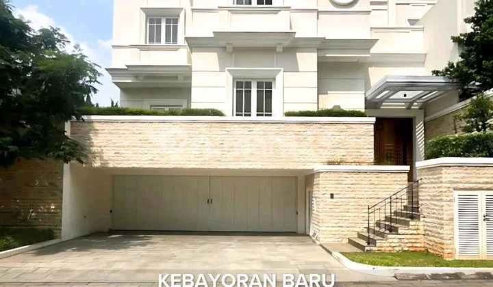 Dijual Rumah Brand New Modern Classic Lokasi Strategis di Kebayoran Baru